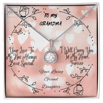 Gift To Grandma - Special Gift From Grand Daughter - Eternal Hope Necklace