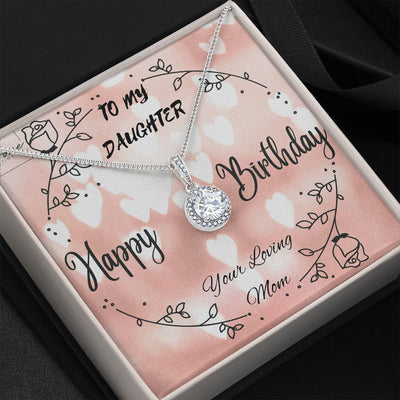 Gift To Daughter - Eternal Hope Necklace - CZ crystal