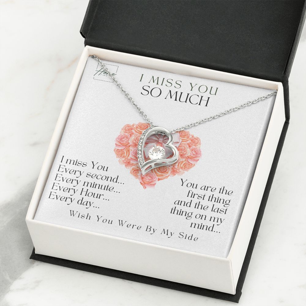 Miss You Gift - Apology Gift - Forever Love Necklace