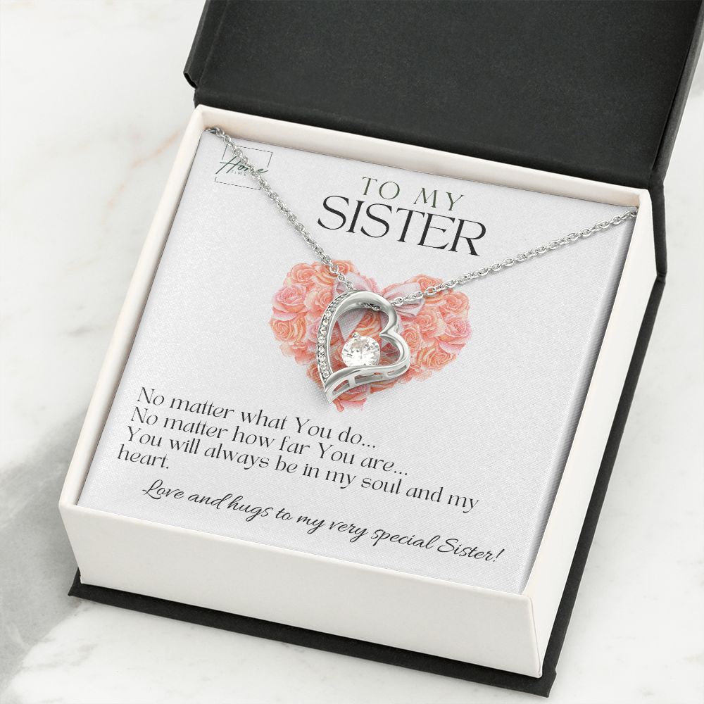 Gift To Sister - Forever Love Necklace