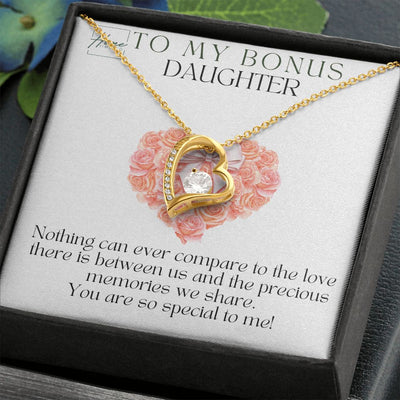 Gift To Step Daughter - Forever Love Necklace