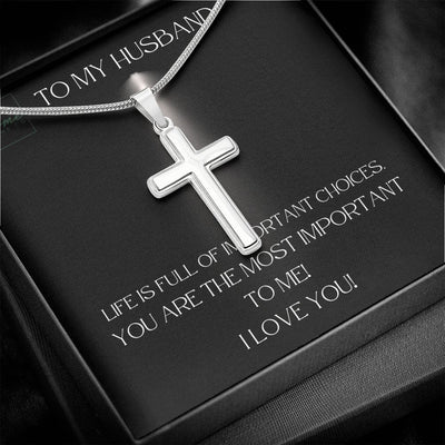 Gift To Husband - Cross Necklace