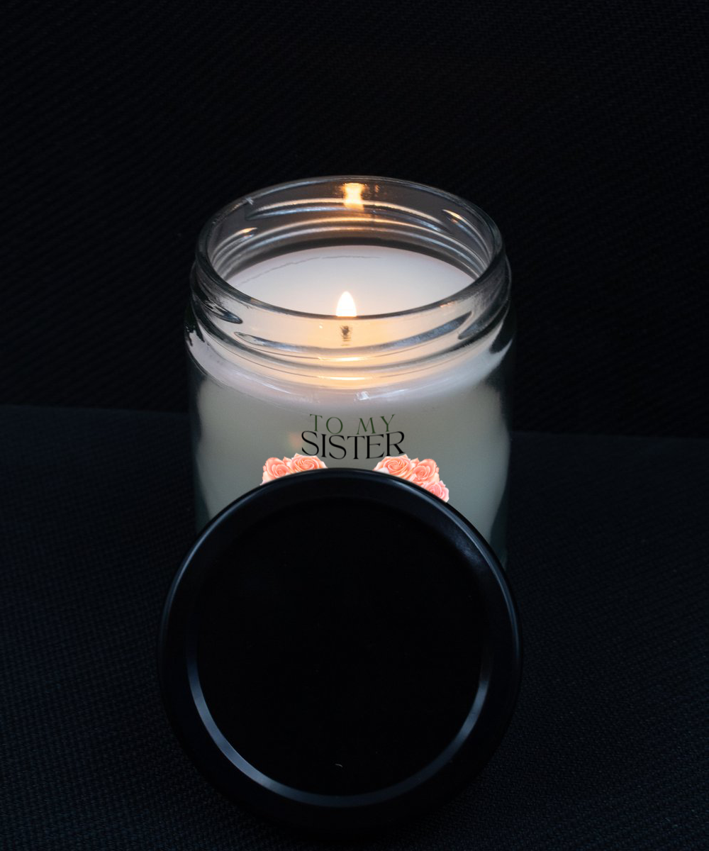 Gift To Sister - Design Candle